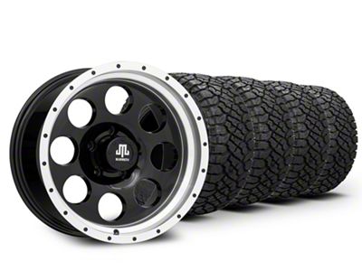 17x9 Mammoth 8 & 35in Kenda All-Terrain KLEVER R/T KR601 Tire Package (20-25 Jeep Gladiator JT)
