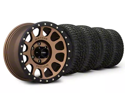 16x8 Method Race Wheels MR305 & 32in Mickey Thompson All-Terrain Baja Boss A/T Tire Package (05-15 Tacoma)