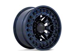 Black Rhino Alpha Midnight Blue Wheel; 17x9; -12mm Offset (20-26 Jeep Gladiator JT)