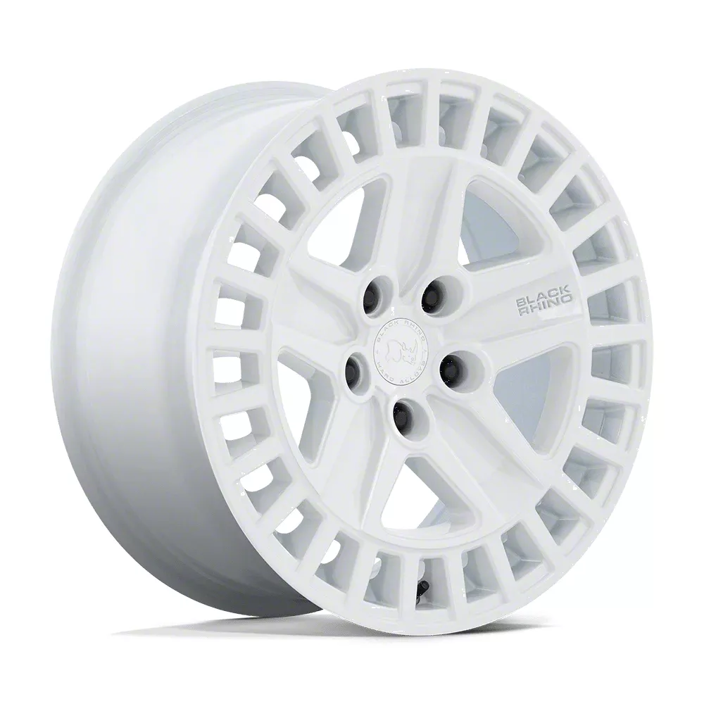 ブレースバー ホワイト REN Black Rhino Jeep Wrangler Fuji Gloss White Wheel; 17x8; 30mm
