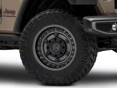 Black Rhino Armory Gunblack Wheel; 18x9.5; -18mm Offset (20-25 Jeep Gladiator JT)