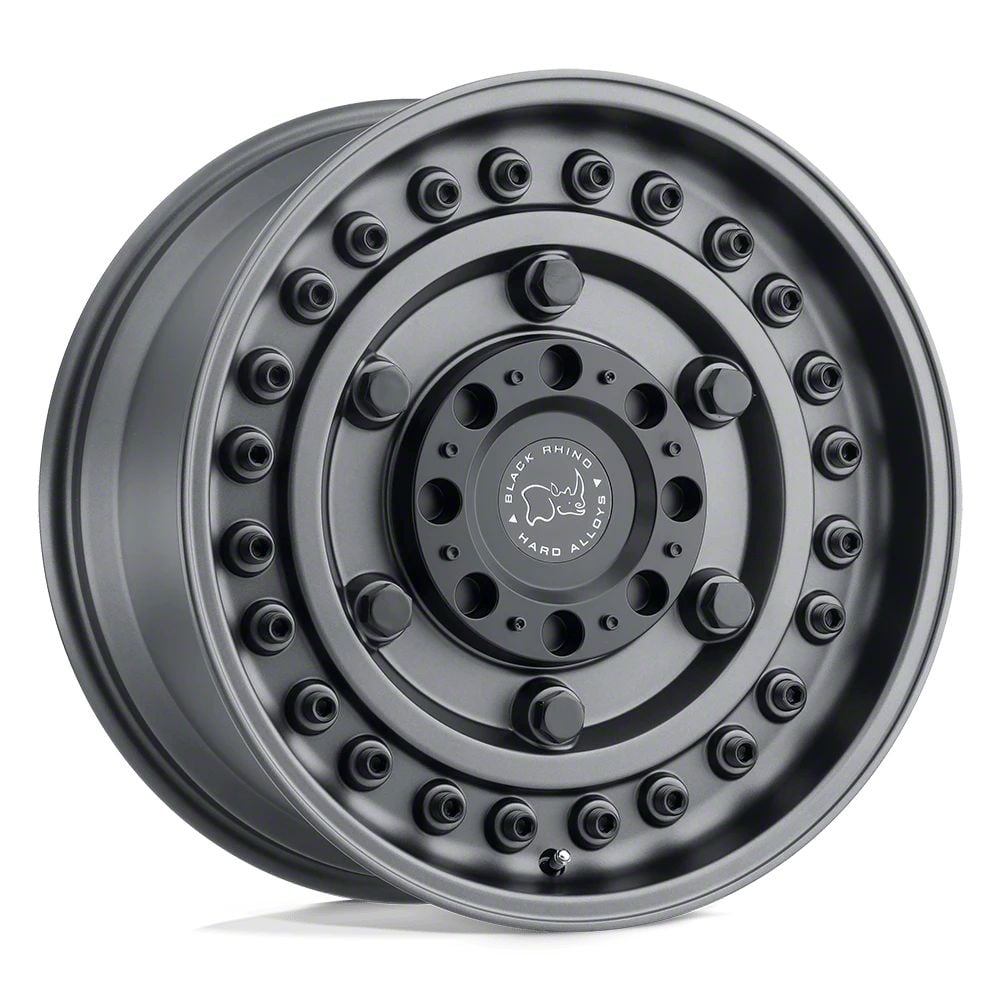 Black Rhino Jeep Gladiator Chamber Matte Black Wheel; 20x9.5