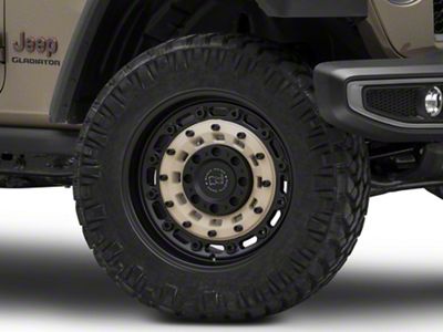 Black Rhino Arsenal Sand On Black Wheel; 20x12; -44mm Offset (20-25 Jeep Gladiator JT)