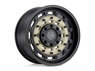 Black Rhino Arsenal Sand On Black Wheel; 20x9.5; 0mm Offset (20-25 Jeep Gladiator JT)