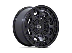 Black Rhino Atlas Matte Black Wheel; 17x8.5; -10mm Offset (20-26 Jeep Gladiator JT)
