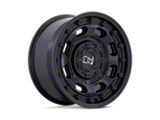 Black Rhino Atlas Matte Black Wheel; 17x8; 38mm Offset (20-26 Jeep Gladiator JT)