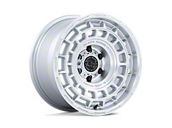 Black Rhino Awol Silver with Machined Face Wheel; 17x8.5; -10mm Offset (20-25 Jeep Gladiator JT)