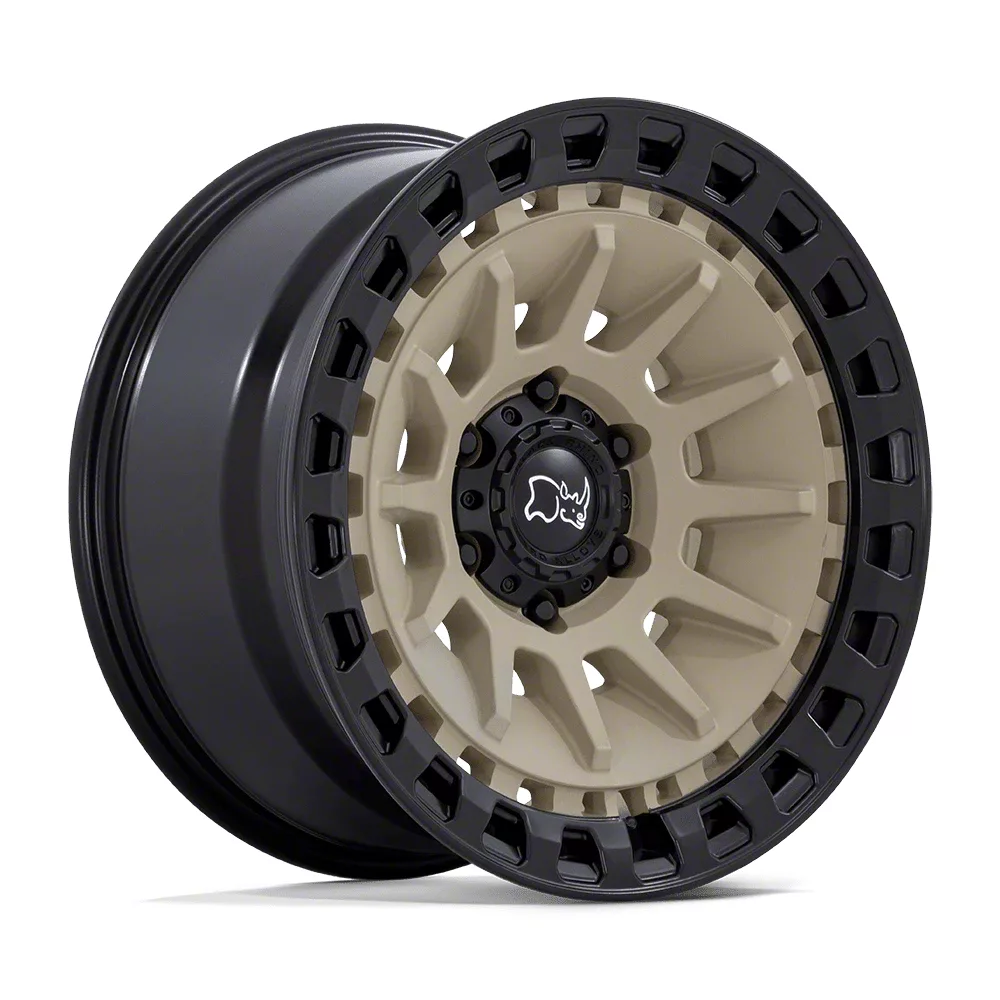 Black Rhino Jeep Wrangler Fuji Olive Drab Green Wheel; 17x8