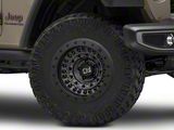 Black Rhino Barricade Gun Black with Black Rock Guard Wheel; 17x8.5; -18mm Offset (20-25 Jeep Gladiator JT)