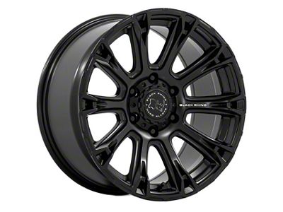 Black Rhino Diamondback Matte Black Wheel; 18x9; -12mm Offset (20-25 Jeep Gladiator JT)