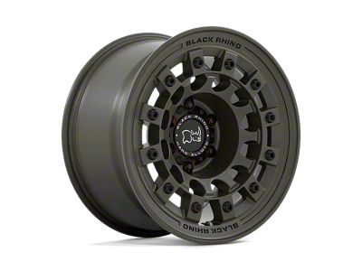 Black Rhino Fuji Olive Drab Green Wheel; 17x9; -12mm Offset (20-25 Jeep Gladiator JT)