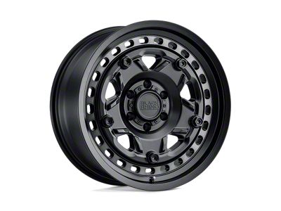 Black Rhino Grange Matte Black with Machined Tinted Ring Wheel; 18x9; -18mm Offset (20-25 Jeep Gladiator JT)