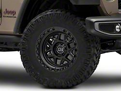 Black Rhino Kelso Matte Black Wheel; 17x9; 0mm Offset (20-26 Jeep Gladiator JT)