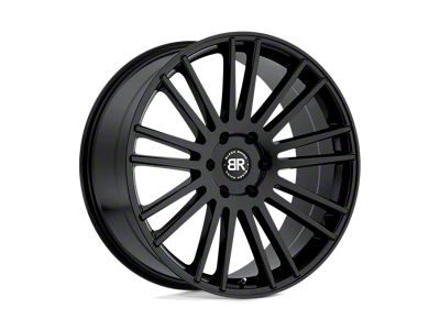 Black Rhino Kruger Gloss Black Wheel; 22x9.5; 30mm Offset (20-25 Jeep Gladiator JT)