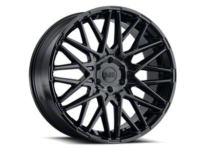 Black Rhino Morocco Gloss Black Wheel; 22x10; 35mm Offset (20-25 Jeep Gladiator JT)