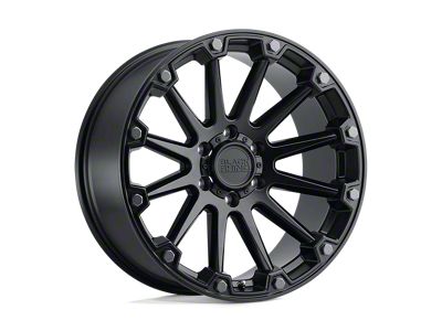 Black Rhino Pinnacle Semi Gloss Black with Gunmetal Bolts Wheel; 18x9; 2mm Offset (20-25 Jeep Gladiator JT)