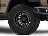 Black Rhino Raid Matte Black Wheel; 17x8.5; -18mm Offset (20-25 Jeep Gladiator JT)