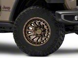 Black Rhino Raid Matte Bronze Wheel; 17x8.5; 0mm Offset (20-25 Jeep Gladiator JT)