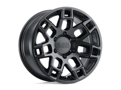 Black Rhino Ridge Matte Black Wheel; 20x9; -18mm Offset (20-25 Jeep Gladiator JT)