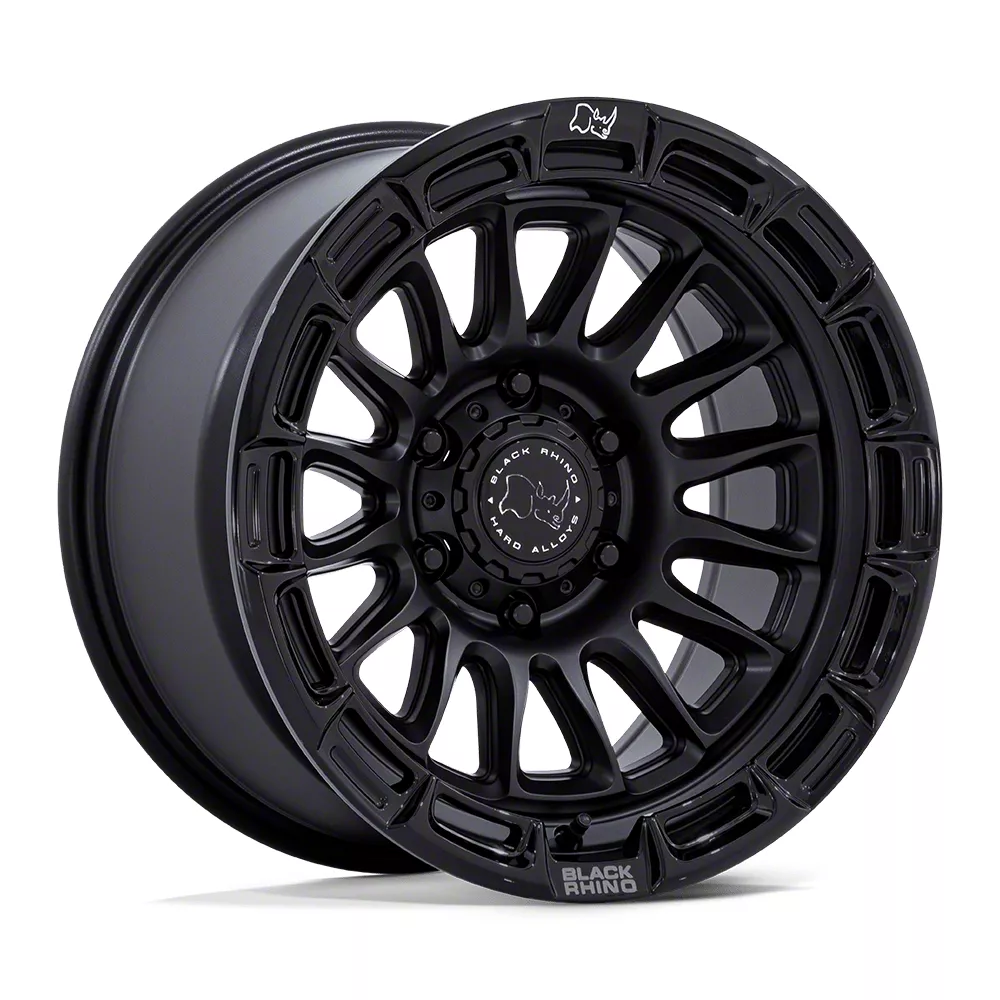 Black Rhino Jeep Wrangler Rival Matte Gunmetal with Matte
