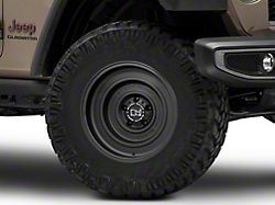 Black Rhino Solid Matte Black Wheel; 17x9.5; -18mm Offset (20-25 Jeep Gladiator JT)