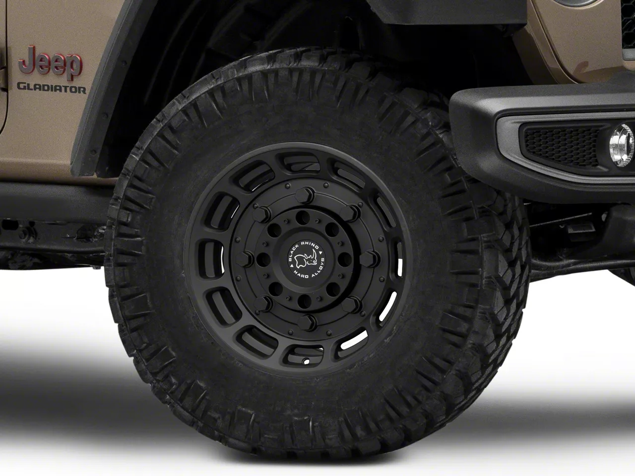 Black Rhino Jeep Wrangler Warthog Matte Black Wheel; 17x8.5 Black Rhino Jeep Wrangler Warthog Matte Black Wheel; 17x8.5