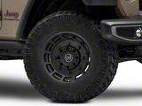 Black Rhino Warthog Matte Black Wheel; 17x8.5; -18mm Offset (20-26 Jeep Gladiator JT)
