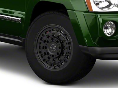 Black Rhino Arsenal Textured Matte Black Wheel; 17x8; 30mm Offset (05-10 Jeep Grand Cherokee WK, Excluding SRT8)
