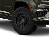 Black Rhino Arsenal Textured Matte Black Wheel; 18x9.5; -18mm Offset (22-25 Jeep Grand Cherokee WL)
