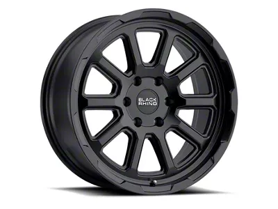 Black Rhino Chase Matte Black Wheel; 18x8; 10mm Offset (22-25 Jeep Grand Cherokee WL)