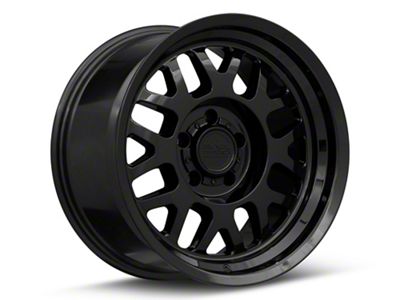 Black Rhino Delta Gloss Black Wheel; 18x9.5; -18mm Offset (22-25 Jeep Grand Cherokee WL)