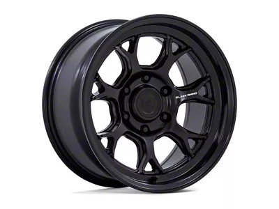 Black Rhino Etosha Matte Black Wheel; 17x8.5; -10mm Offset (99-04 Jeep Grand Cherokee WJ)