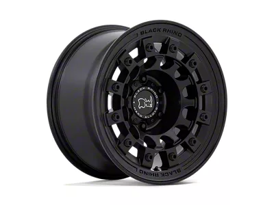 Black Rhino Fuji Matte Black Wheel; 17x8; 38mm Offset (93-98 Jeep Grand Cherokee ZJ)
