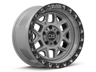 Black Rhino Kelso Battleship Gray Wheel; 17x9; -18mm Offset (05-10 Jeep Grand Cherokee WK, Excluding SRT8)