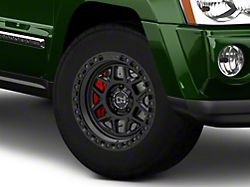 Black Rhino Kelso Matte Black Wheel; 17x9; 0mm Offset (05-10 Jeep Grand Cherokee WK, Excluding SRT8)