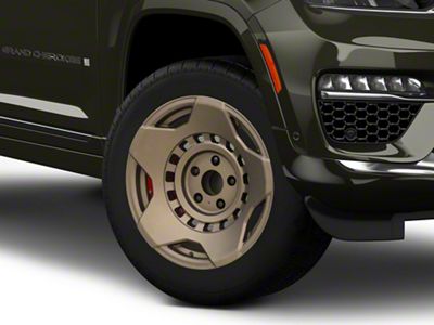 Black Rhino Muzzle Matte Bronze Wheel; 20x9; -18mm Offset (22-25 Jeep Grand Cherokee WL)
