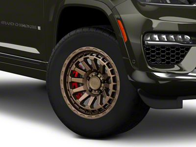 Black Rhino Raid Matte Bronze Wheel; 18x9.5; -18mm Offset (22-25 Jeep Grand Cherokee WL)