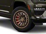 Black Rhino Raid Matte Bronze Wheel; 20x9.5; 2mm Offset (22-25 Jeep Grand Cherokee WL)