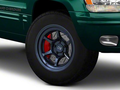 Black Rhino Shogun Gloss Midnight Blue Wheel; 17x8.5; -10mm Offset (99-04 Jeep Grand Cherokee WJ)