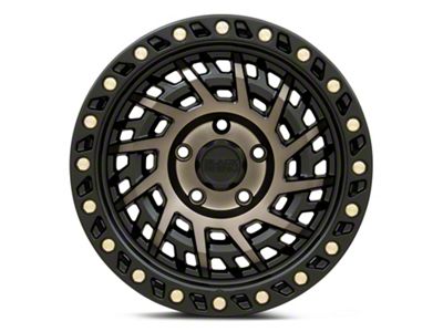 Black Rhino Shredder Matte Black with Machined Dark Tint Wheel; 17x9; 0mm Offset (05-10 Jeep Grand Cherokee WK, Excluding SRT8)
