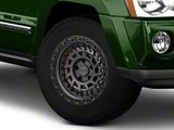 Black Rhino Shredder Matte Gunmetal Wheel; 17x9; 0mm Offset (05-10 Jeep Grand Cherokee WK, Excluding SRT8)