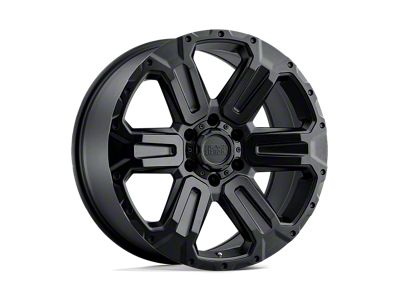 Black Rhino Wanaka Matte Black Wheel; 17x8.5; 35mm Offset (93-98 Jeep Grand Cherokee ZJ)