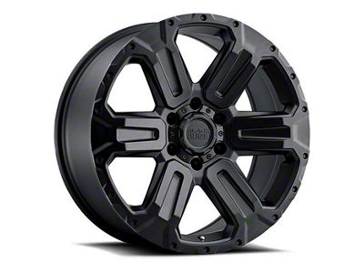 Black Rhino Wanaka Matte Black Wheel; 18x9; -18mm Offset (22-25 Jeep Grand Cherokee WL)
