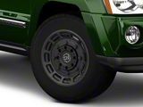 Black Rhino Warthog Matte Black Wheel; 17x8.5; -18mm Offset (05-10 Jeep Grand Cherokee WK, Excluding SRT8)