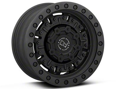 Black Rhino Abrams Textured Matte Gunmetal Wheel; 17x9.5; -18mm Offset (99-04 Jeep Grand Cherokee WJ)