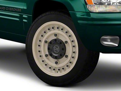 Black Rhino Armory Desert Sand Wheel; 20x9.5; -18mm Offset (99-04 Jeep Grand Cherokee WJ)