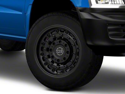 Black Rhino Arsenal Textured Matte Black Wheel; 18x9.5; 0mm Offset (99-04 Jeep Grand Cherokee WJ)
