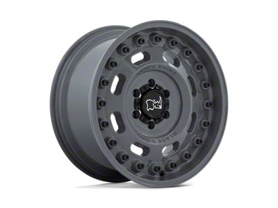 Black Rhino Axle Battleship Gray Wheel; 18x9.5; -18mm Offset (99-04 Jeep Grand Cherokee WJ)
