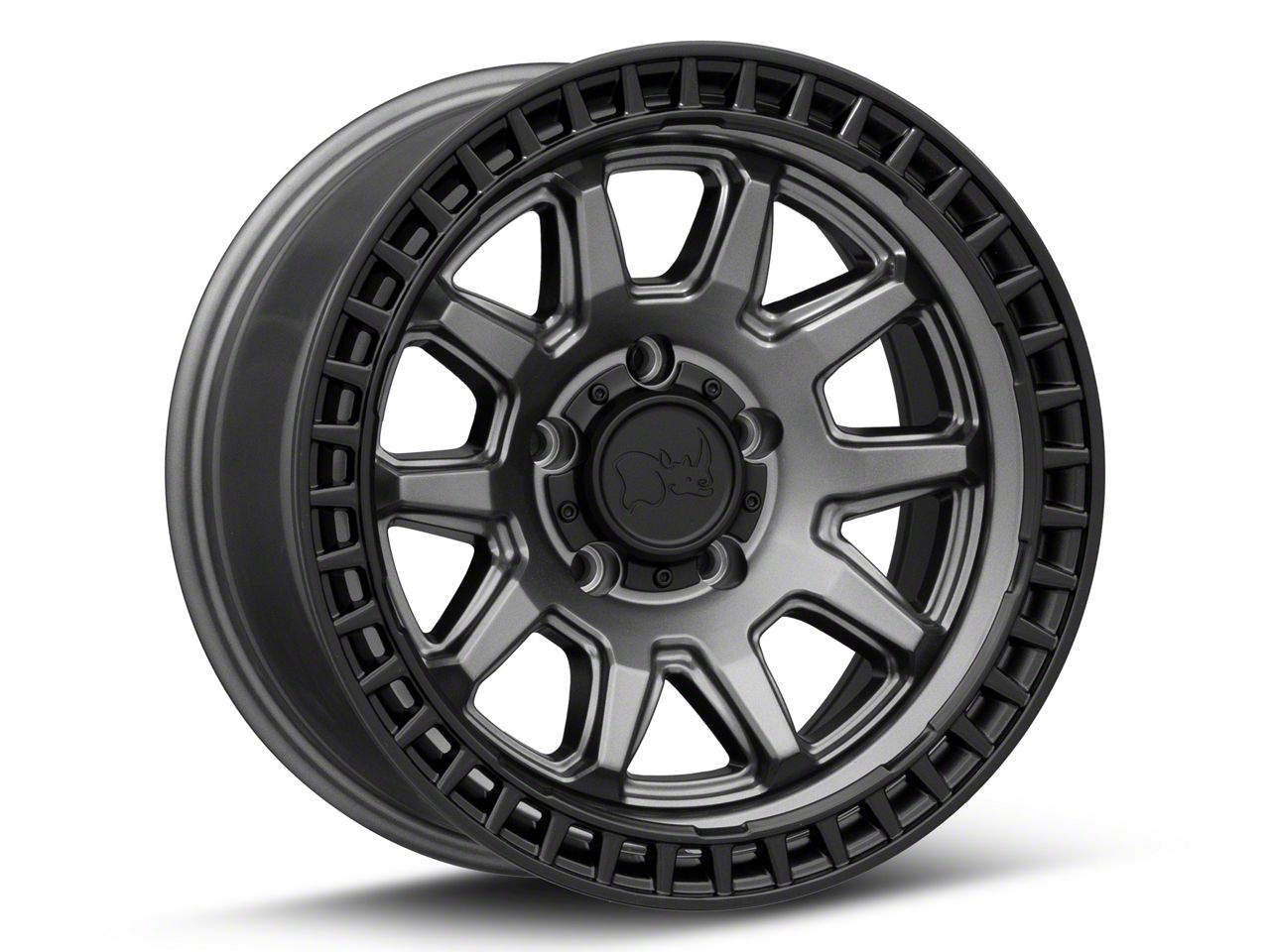Black Rhino Jeep Grand Cherokee Calico Matte Gunmetal with Black Rhino Jeep Grand Cherokee Calico Matte Gunmetal with