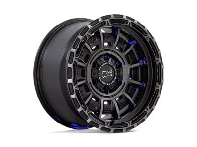Black Rhino Legion Matte Black with Gray Tint Wheel; 20x10; -18mm Offset (99-04 Jeep Grand Cherokee WJ)